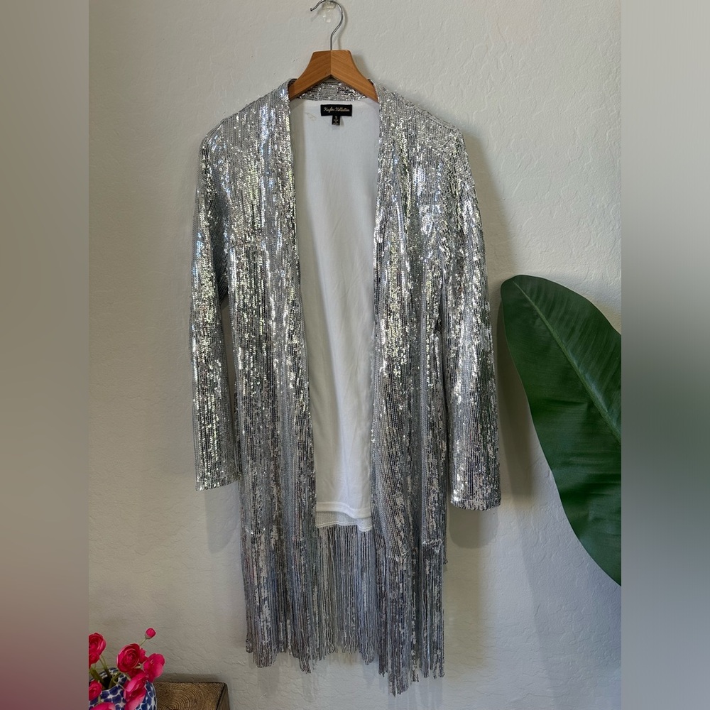 Dollskill Chrome Ibiza Nights Sequin Duster